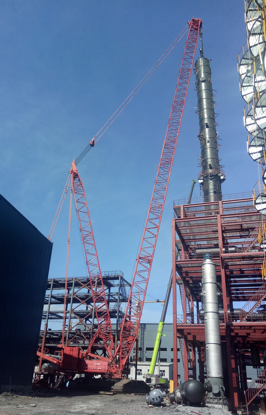 愷德爾成功交付黑龍江七臺河履帶吊安全監控系統使用